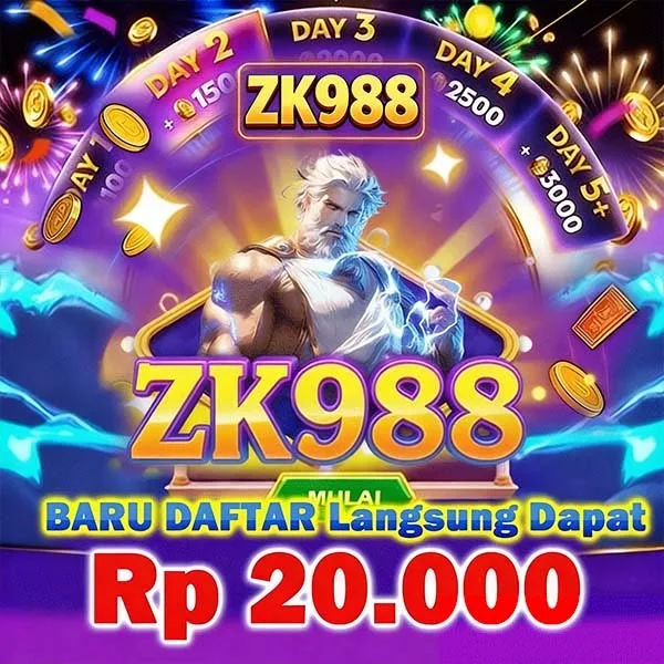 ZK988 Bonus Member Baru 100%